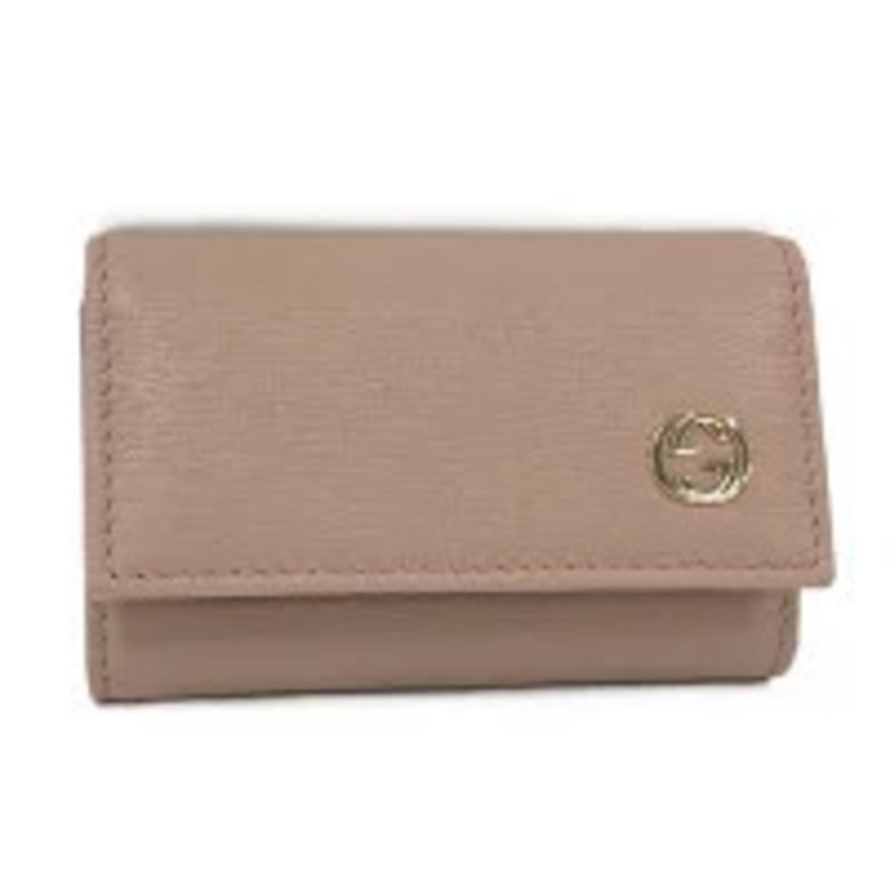 Gucci Case Wallet leather pink